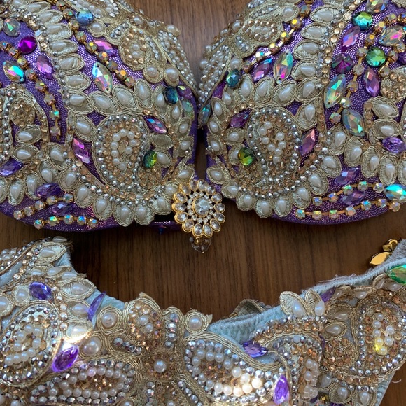 Designer Crystalized Custom Bikini - Picture 2 of 2